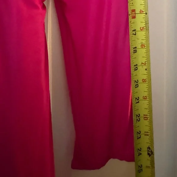 Vintage Hot Pink Jersey Gown